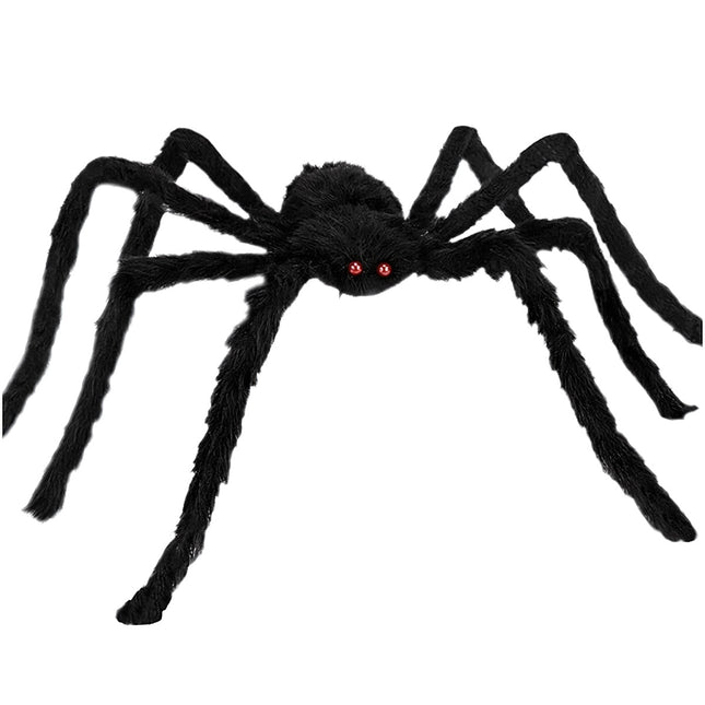 Halloween Spider Decoration, 50cm, Black, Flexible Legs