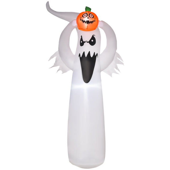 Halloween LED Inflatable Ghost Decoration, 1.8 m polyester