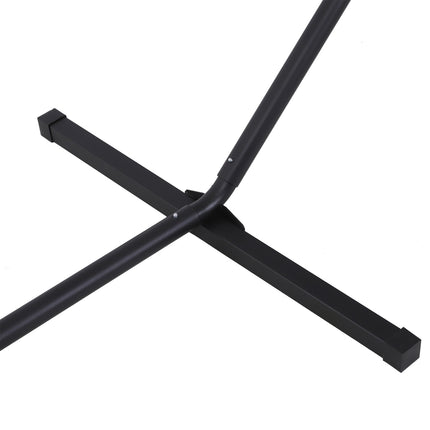 Metal hammock with hooks for garden - 120 kg capacity