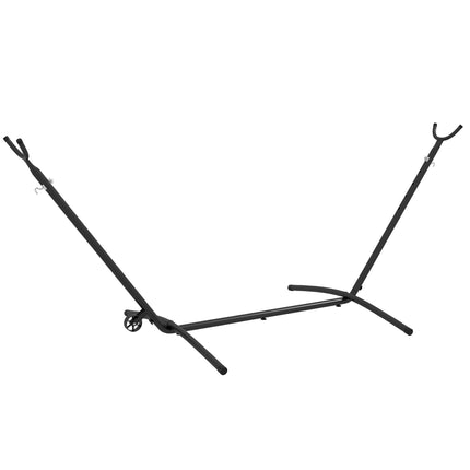 Adjustable steel hammock with wheels, 220 kg load