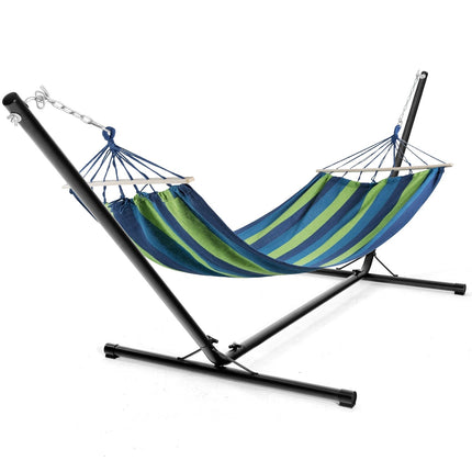 Hammock Stand, Metal, Adjustable, 150kg Capacity, Black