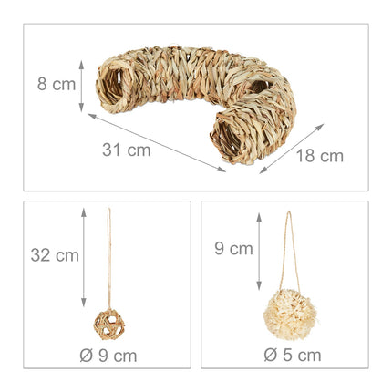 Hamster accessory set 7 pcs.