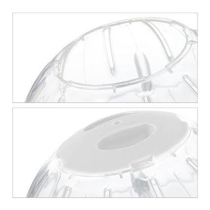 Hamster ball with white lid
