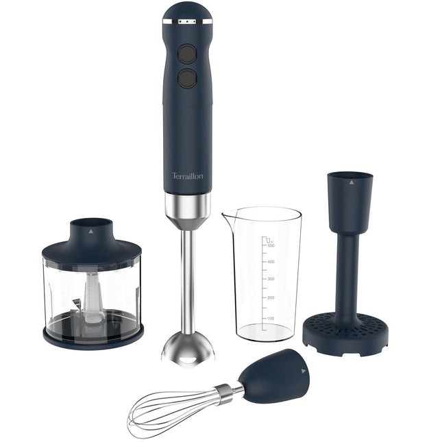 Hand Blender 1000W – Variable Speed, Turbo, Accessories