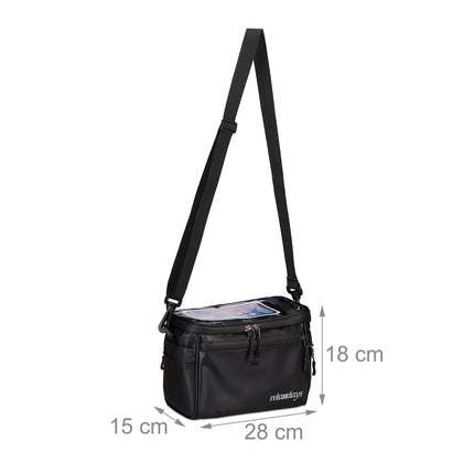 Handlebar bag for bicycle