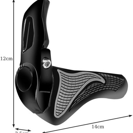 Handlebar grips - horns 2 pcs.