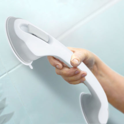 Handle with suction cup