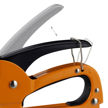 Hand packer with 500 staples