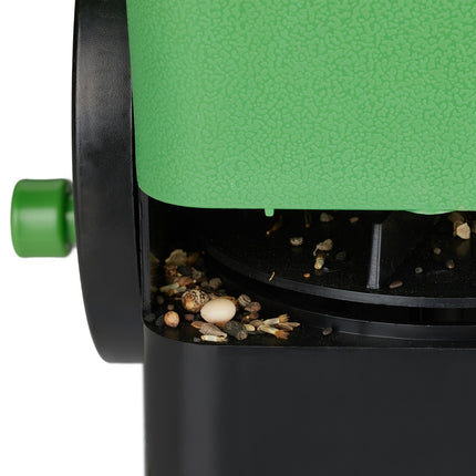 Hand spreader for fertilizer and seed