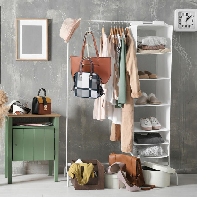 Hanger voor tas 6 haken