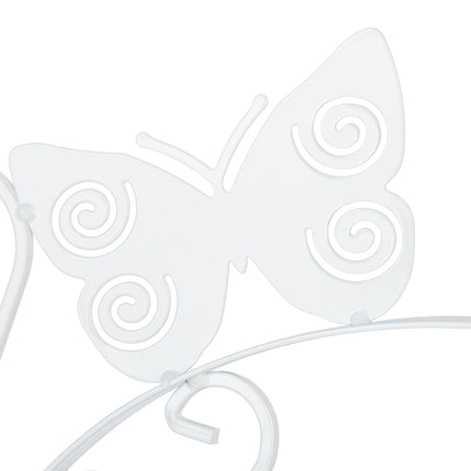 Hanging Basket Bracket with Butterfly