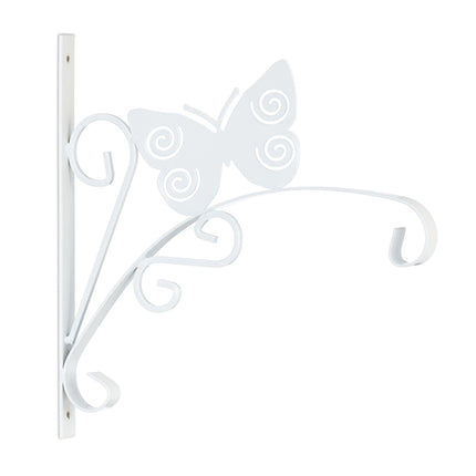 Hanging Basket Bracket with Butterfly