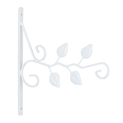 Hanging Basket Bracket with Leaves
