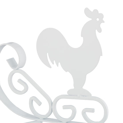 Hanging Basket Bracket with Rooster