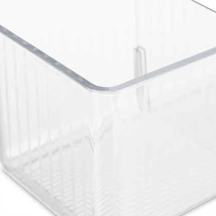 Hanging Door Organisers, 4 Slots, Transparent Baskets