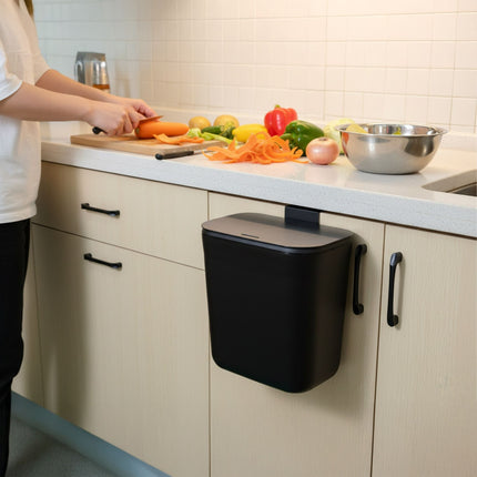 Hanging Kitchen Bin 9L – Compact Waste Disposal