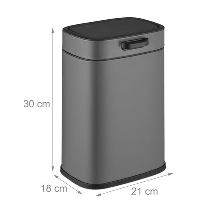 Hanging Kitchen Waste Bin, 5L, Wall-Mountable