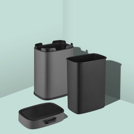 Hanging Kitchen Waste Bin, 5L, Wall-Mountable