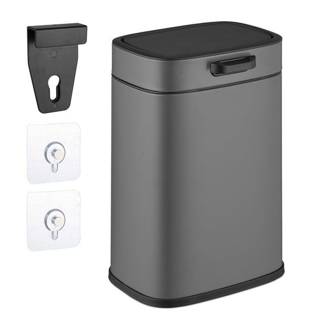 Hangende keukenafvalbak, 5L, wandmontage