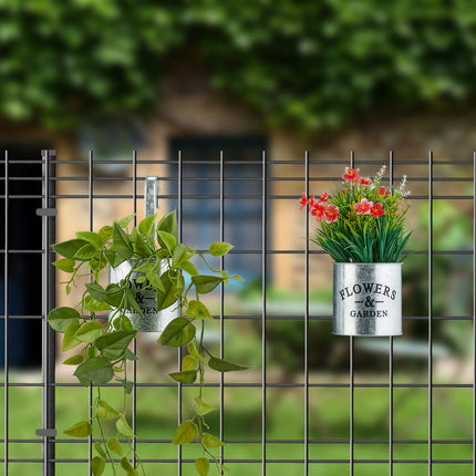 Hanging Plant Pots Set of 3 for Balcony & Garden