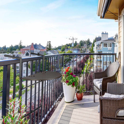 Hanging balcony table BASTIAN