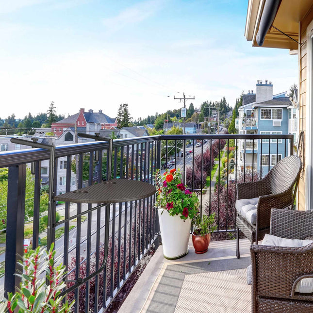 Hanging balcony table BASTIAN