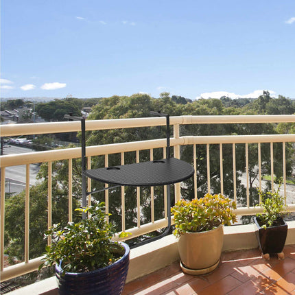 Hanging balcony table BASTIAN