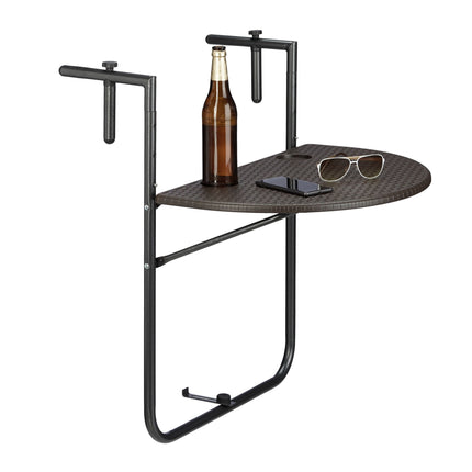 Hanging balcony table BASTIAN