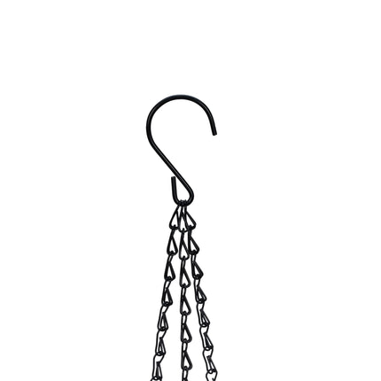Hanging baskets with water containers set of 3