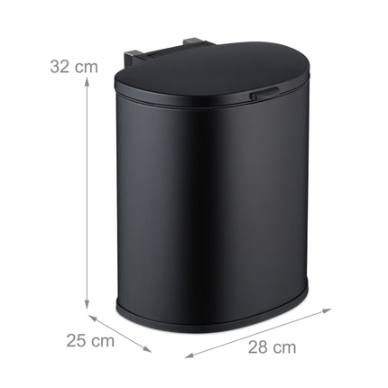 Hanging bin for kitchen 9l