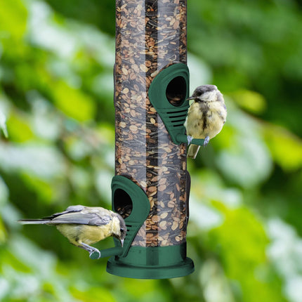Hanging bird feeder
