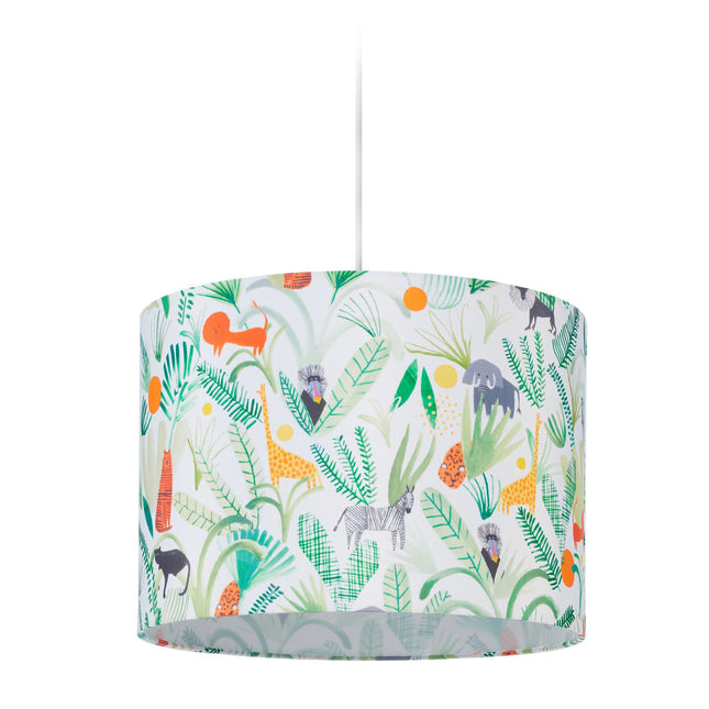 Hanging jungle lamp for the children's room