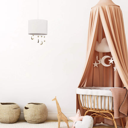 Hanging lamp Children's room Moons & stars