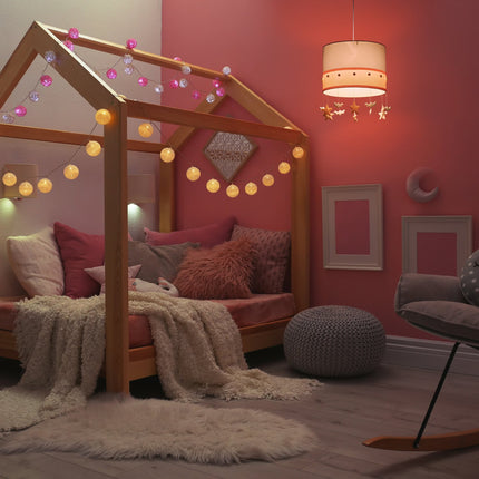 Hanging lamp children's room sky