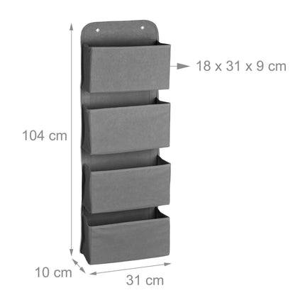 Hanging organizer 4 compartments