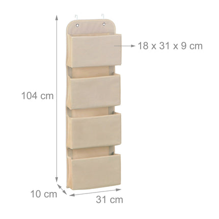 Hanging organizer 4 compartments