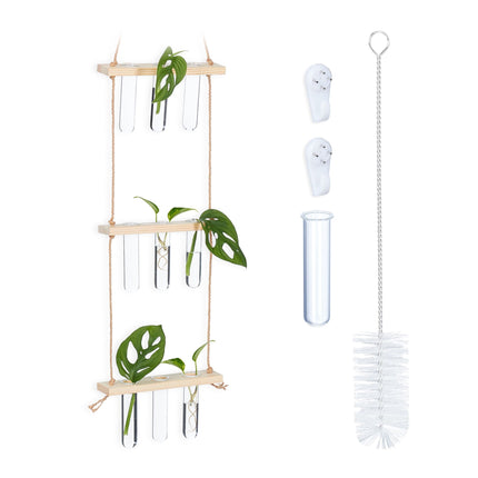 Hanging plant propagation station