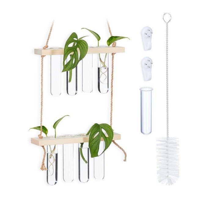 Hanging plant propagation station