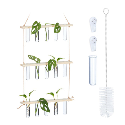 Hanging plant propagation station