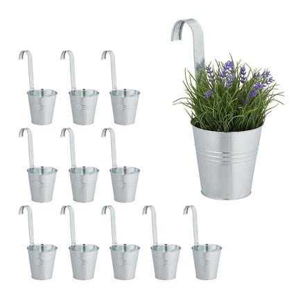 Hanging pots, set of 12
