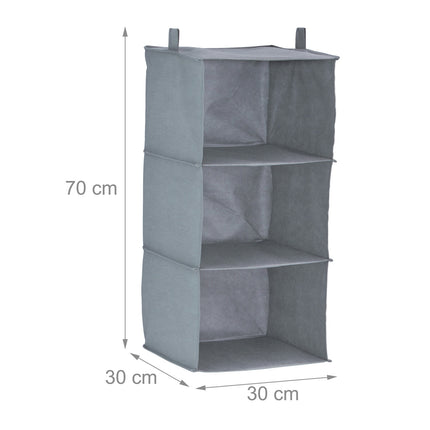 Hanging shelf Wardrobe 3 compartments