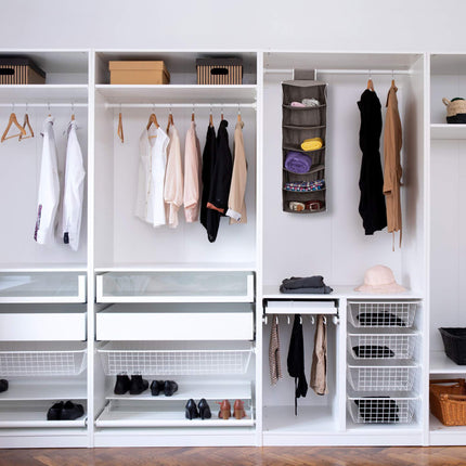 Hanging shelf Wardrobe 6 compartments