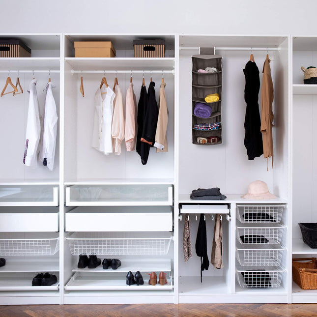 Hanging shelf Wardrobe 6 compartments
