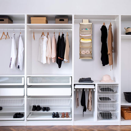 Hanging shelf Wardrobe 6 compartments