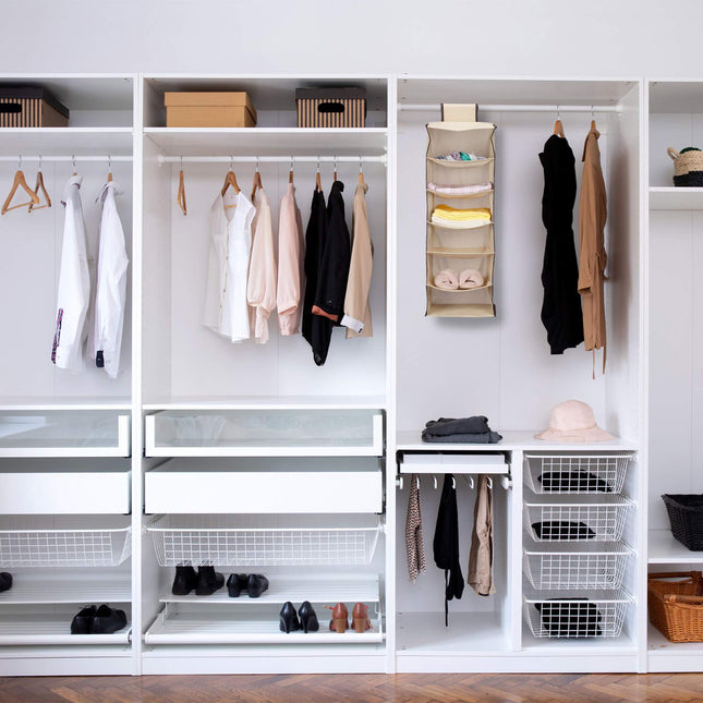 Hanging shelf Wardrobe 6 compartments