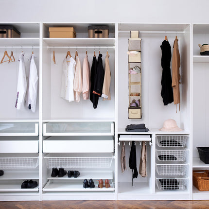Hanging shelf Wardrobe 7 compartments