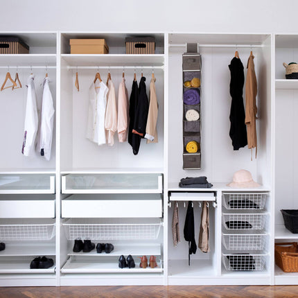 Hanging shelf Wardrobe 7 compartments
