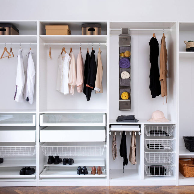 Hanging shelf Wardrobe 7 compartments