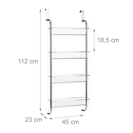 Hanging shelf chrome