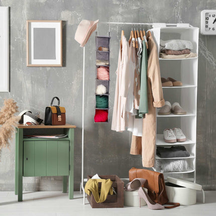 Hanging shelf wardrobe narrow